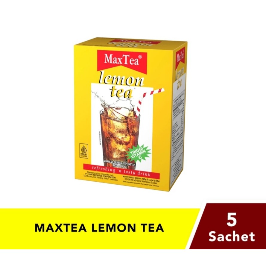 

MaxTea Lemon tea (5 sachet)