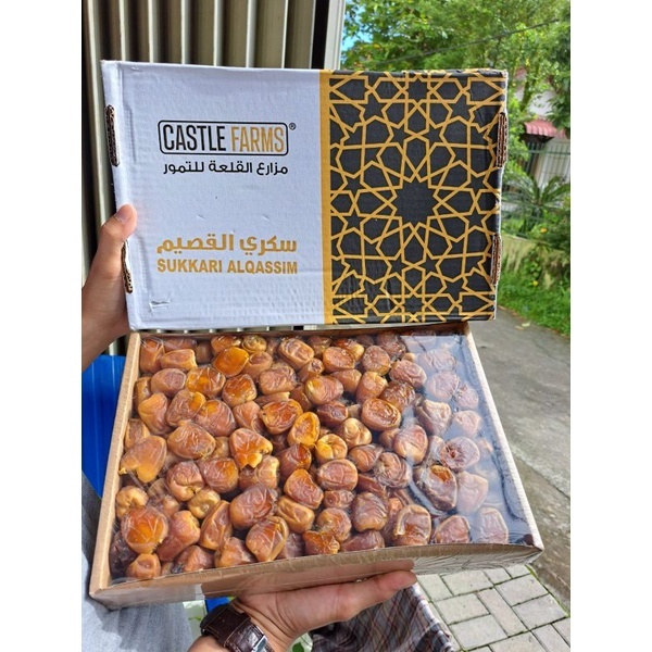 

kurma sukari castle farm premium 3kg / sukari castel farms 3kg premium