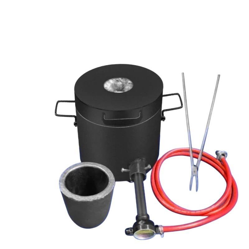 Melting Furnace Tin Silver Copper Aluminium Melting Gas Gold Melting Furnace 10 KG