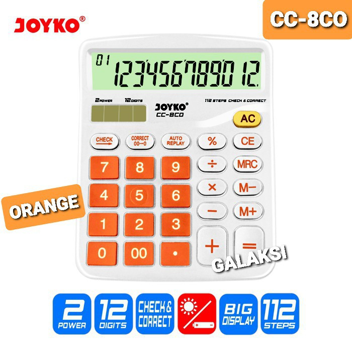 

KALKULATOR CALCULATOR JOYKO CC-8CO