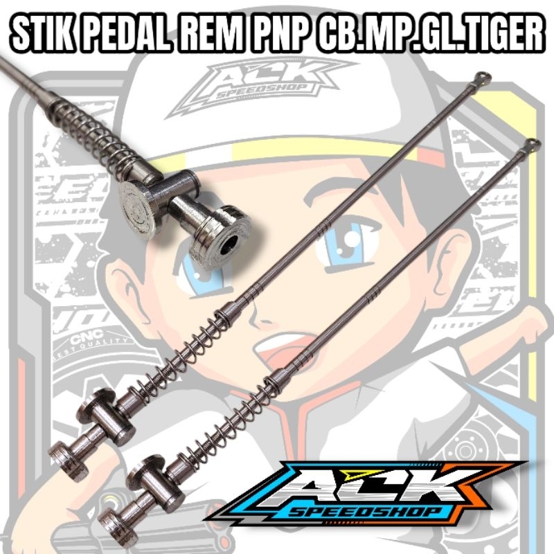 Stik Rem Belakang STENLIS PNP CB GL Megapro Bebek Universal