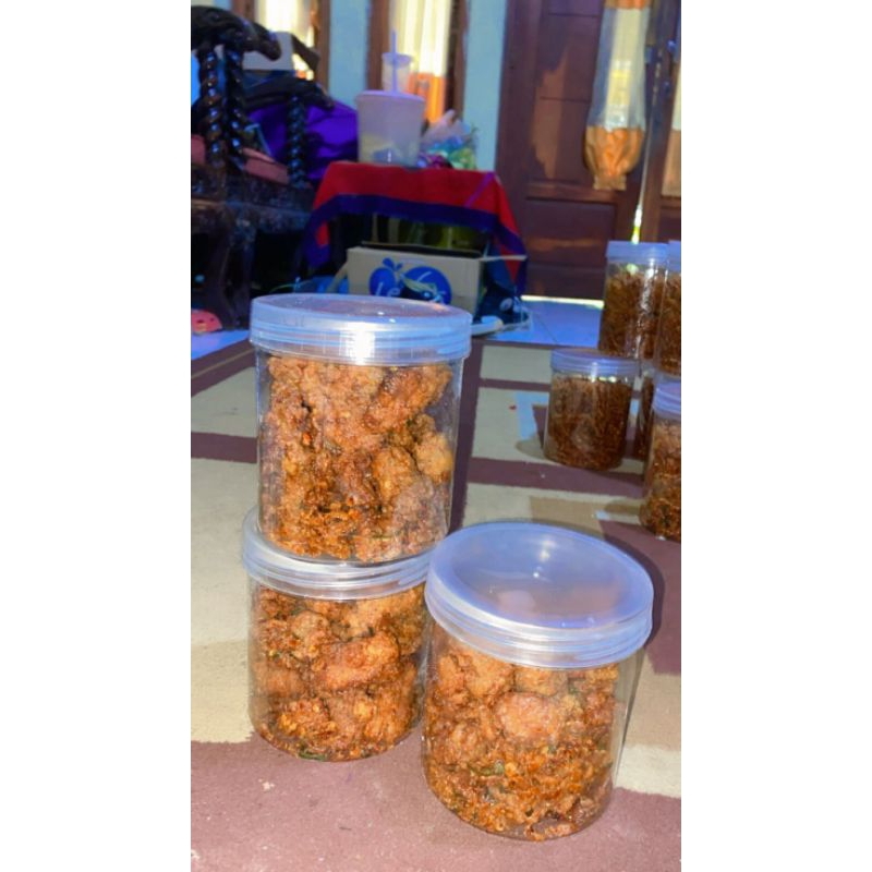 

Kulit ayam kriuk pedas