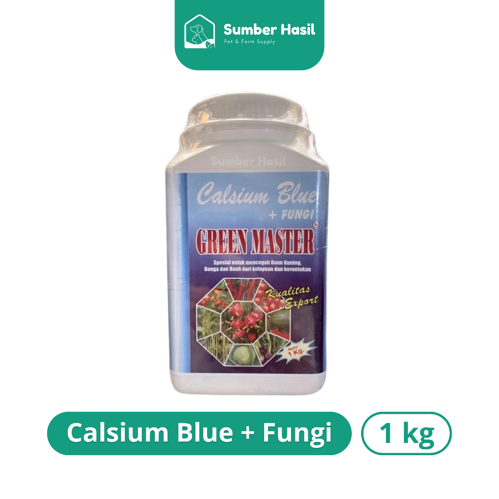 CALSIUM BLUE + FUNGISIDA 1KG CALSIUM BIRU SUPER + FUNGISIDA ORIGINAL
