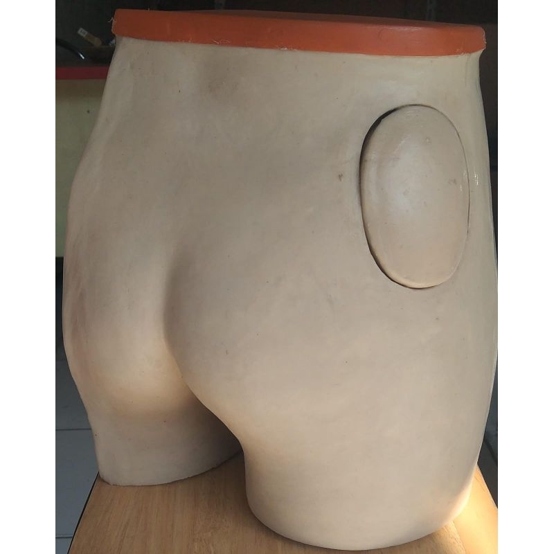 Phantom Manikin Bokong Suntik IntraMuscular (IM) (Panggul Silicon) |Alat Peraga|Anatomi