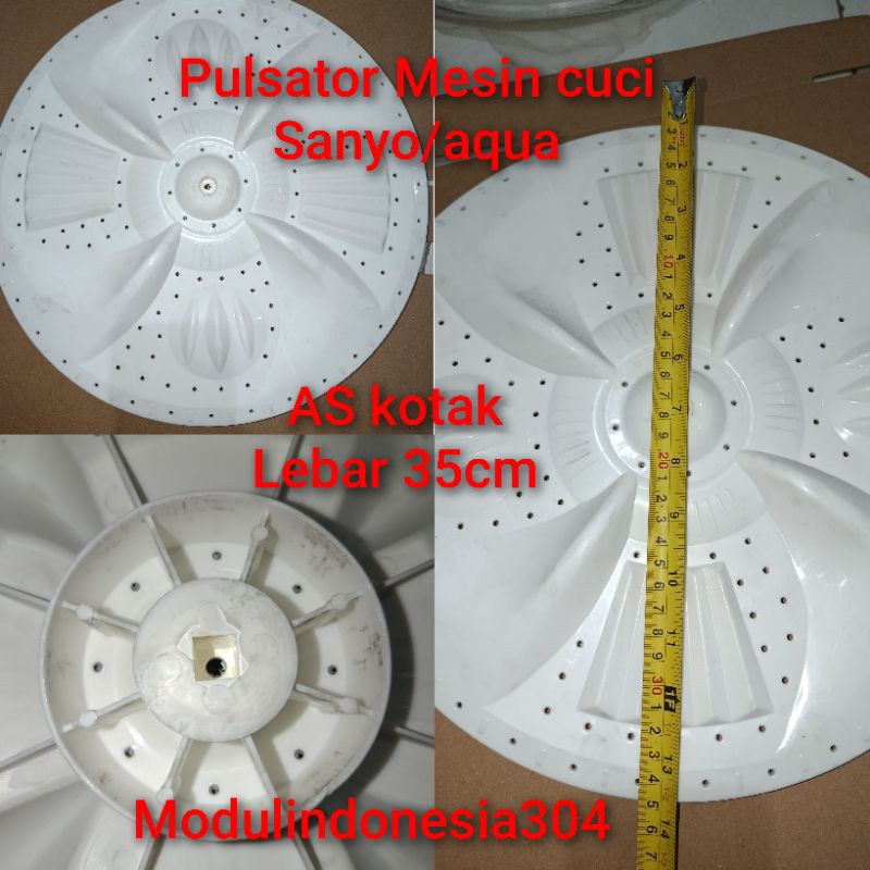 PULSATOR MESIN CUCI SANYO/AQUA AS KOTAK 1 DAN 2 TABUNG