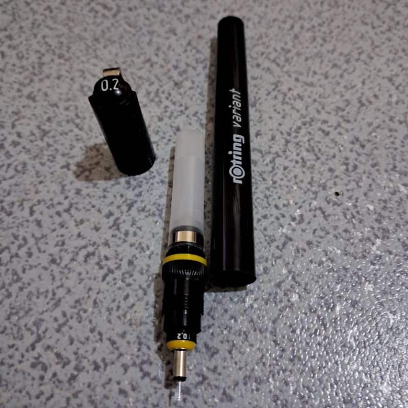 

Rotring Variant 0.2 rapido pulpen teknik pulpen gambar Jerman item no 2