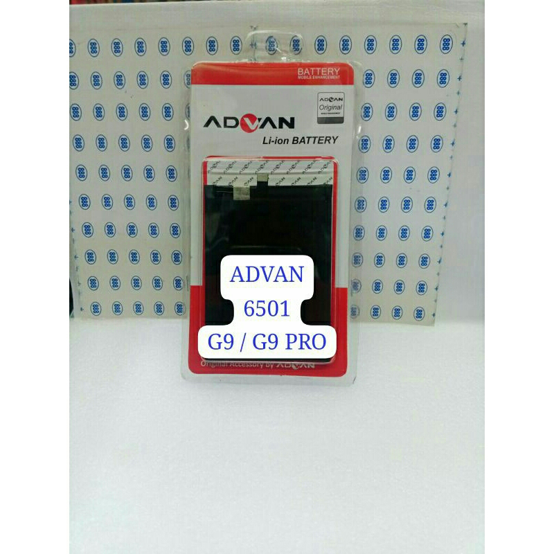 baterai advan g9 pro / g9 / g9pro 6501 original oem super