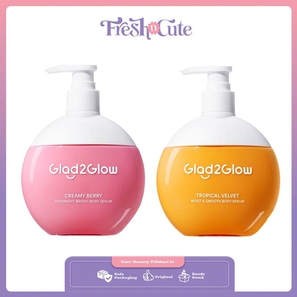 GLAD2GLOW - G2G Creamy Berry Overnight Bright Body Serum