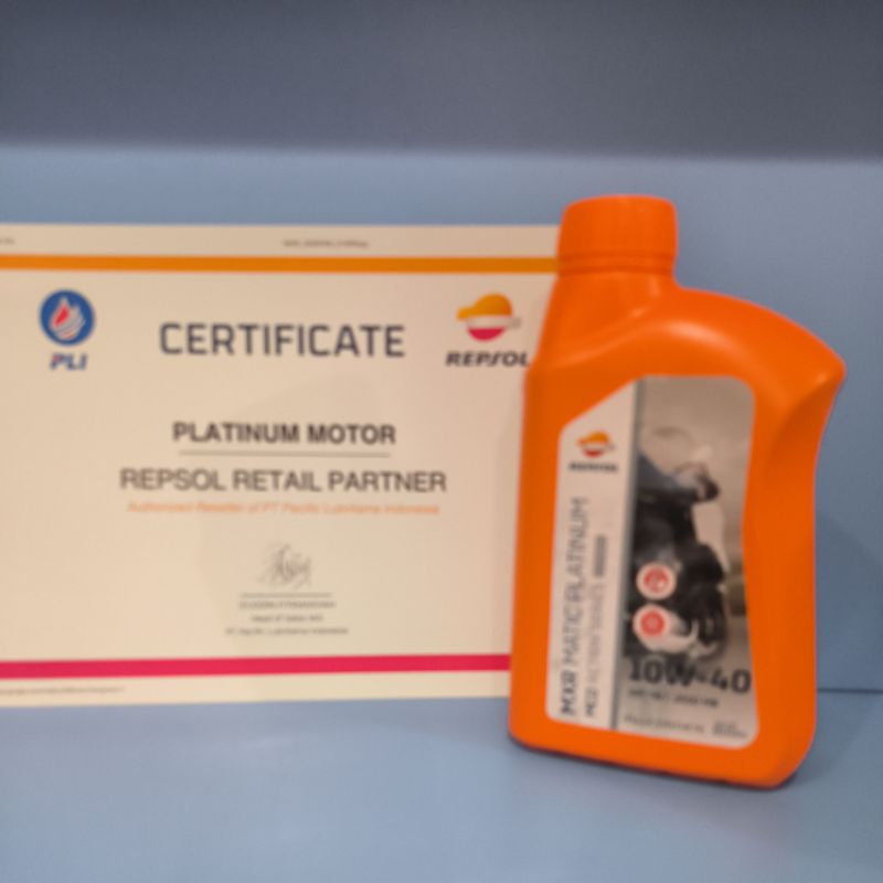 OLI REPSOL MXR MATIC PLATINUM 08L 10W-40 OLI MATIC FULL SYNTHETIC ORIGINAL REPSOL