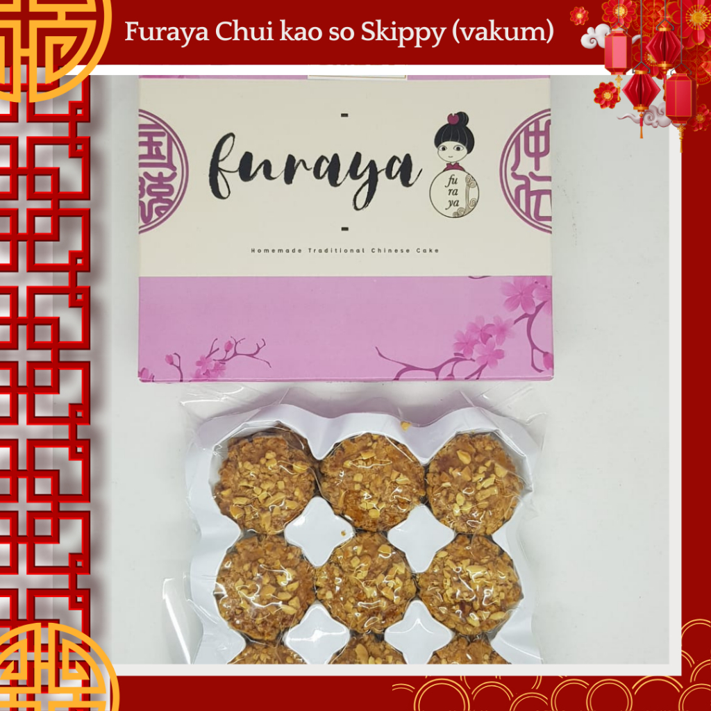 

Pia Chui Kao So Skippy FURAYA Medan kue kering oleh oleh khas Medan