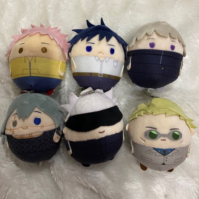 OFFICIAL PLUSH plushie Jujutsu Kaisen boneka JJK Fuwa Gojo Satoru Yuji Itadori Megumi Fushiguro Toge