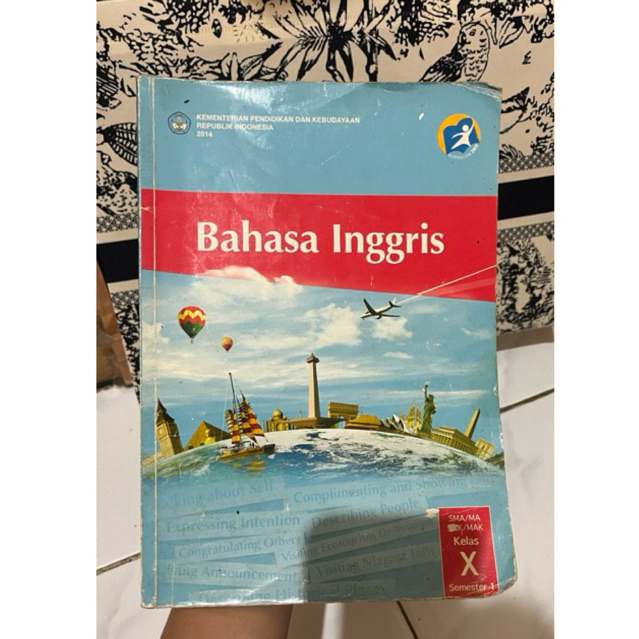 buku bekas bahasa inggris SMA