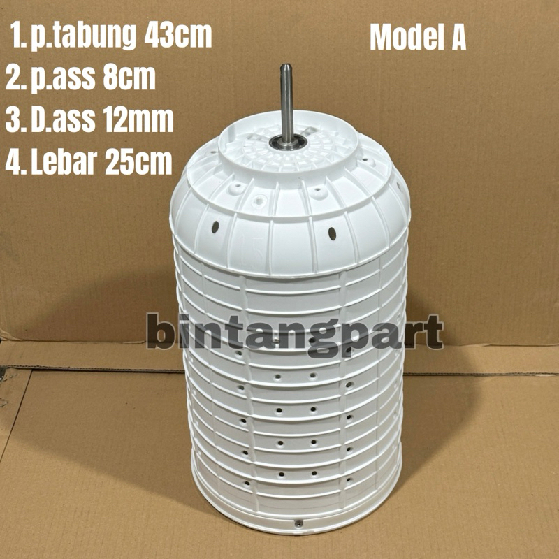 tabung spin mesin cuci 2 tabung LG