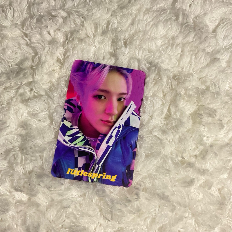 PHOTOCARD OFFICIAL JENO ISTJ POSTER VER