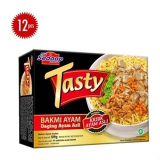 

1 DUS 1 KARTON Mie Sedap Tasty MIE SEDAAP TASTY ISI 12 PCS 129 GRAM [NEW] - KOCISHOP88 SEMBAKO