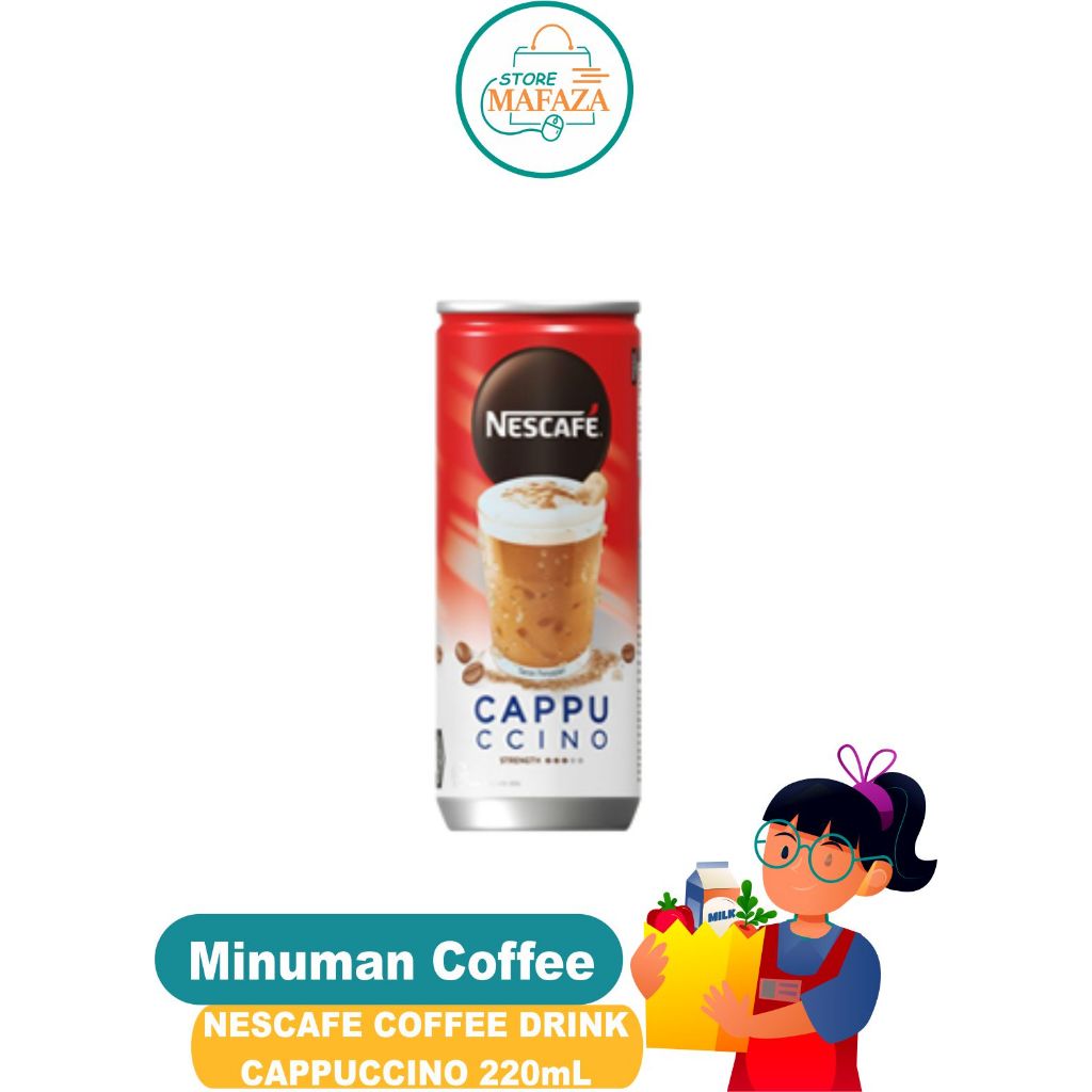 

NESCAFE COFFEE DRINK CAPPUCCINO 1 CARTON ISI 24 KLG 220mL