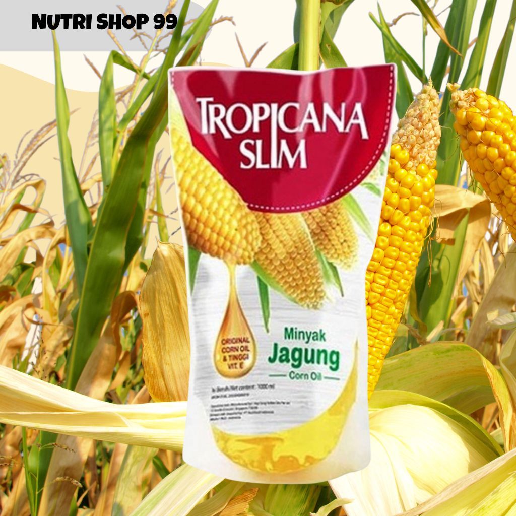 

Minyak Jagung Tropicana Slim Corn Oil 1000ml Pouch
