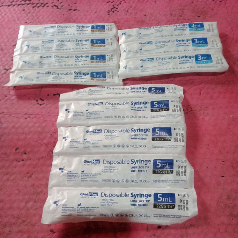 Spuit 1CC/ 3CC/ 5CC LM