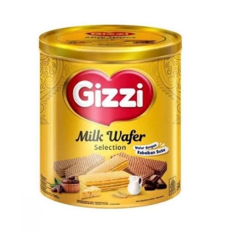 

gizzi milk wafer selection 240g kaleng