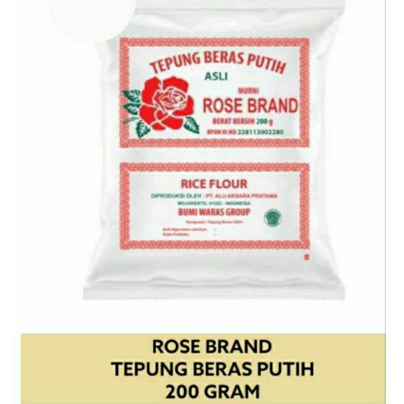 

1bungkus Tepung beras putih 200gram