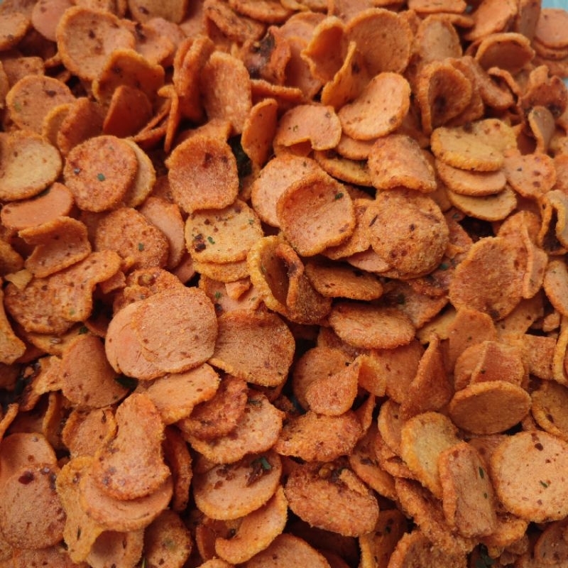 

MIRA SNACK - Sosreng Pedas Daun Jeruk Sosreng 1Kg Pedas