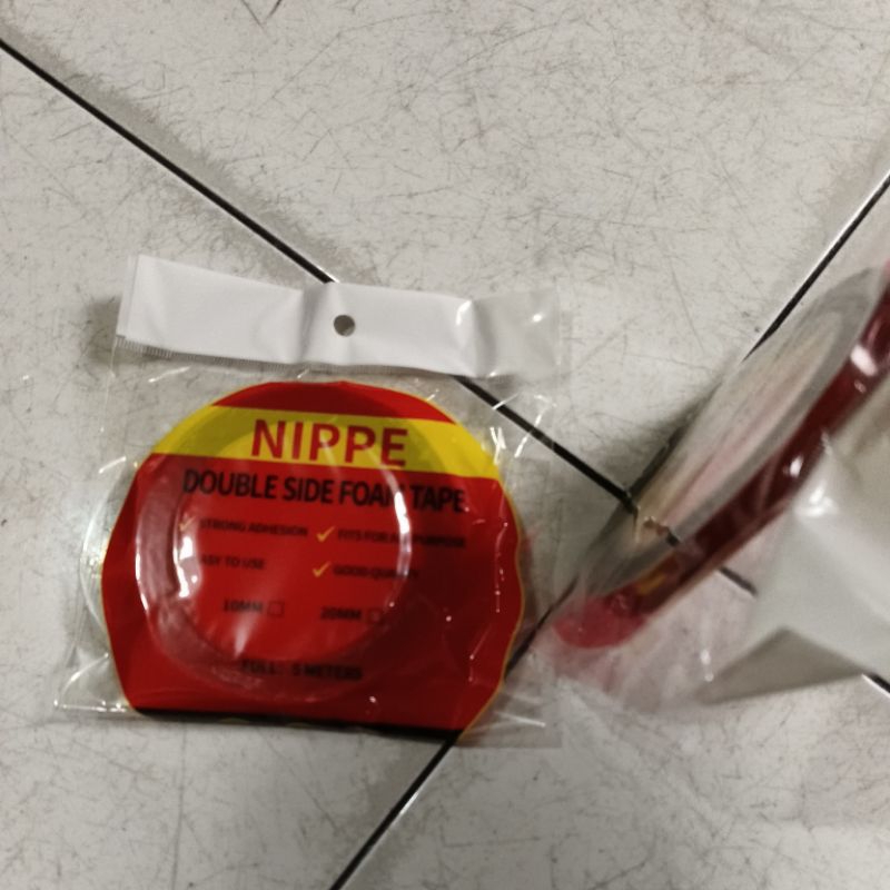 

Double tape merah/ Tipis