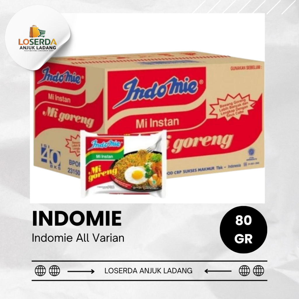 

1 Dus - Indomie All Varian 70-90 Gram | 1 Dus isi 40 Pcs