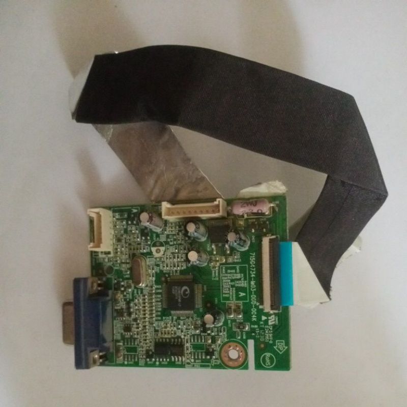 mesin monitor Acer P 166 HQL normal