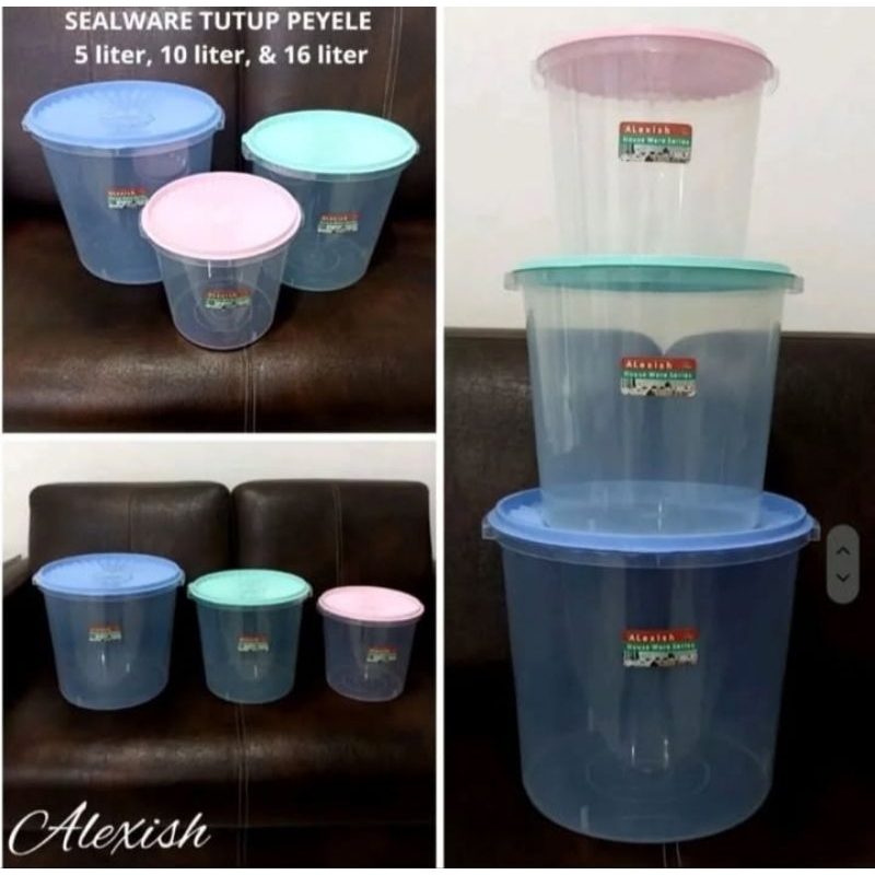 Toples peyek alexish 10Liter toples peyek toples krupuk