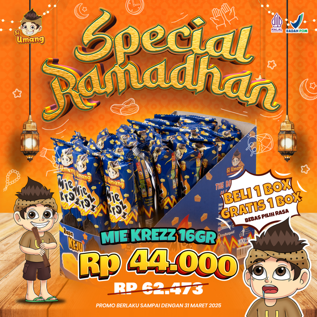 

[Buy 1 Get 1] Siumang Mie Krezz 16 Gram Buy 1 Box Free 1 Box