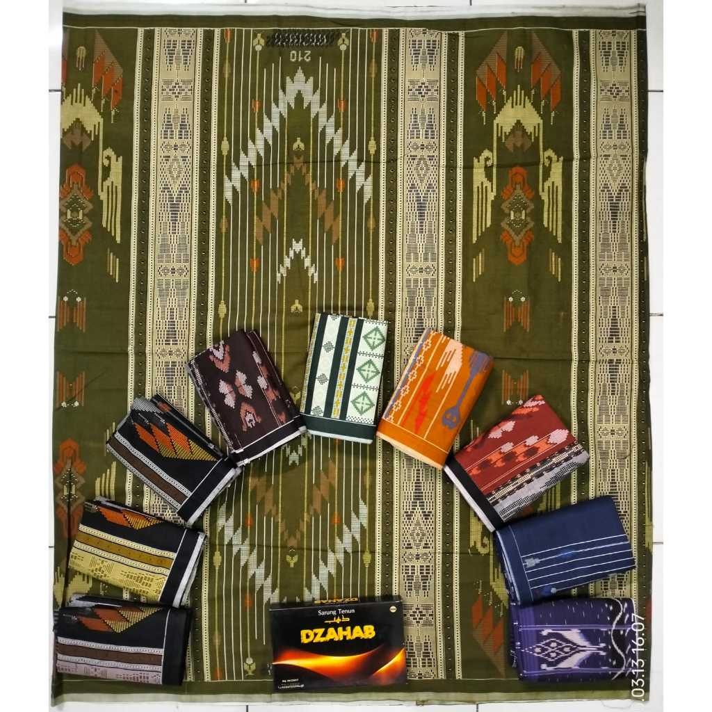 Sarung DZAHAB Afkir Wadimor Viscose & Bali Print