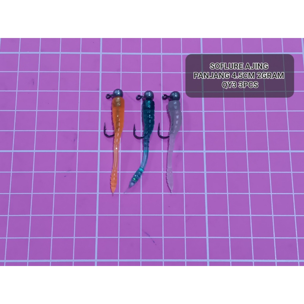 UMPAN SOFTLURE ULTRA LIGHT AJING PAKETAN MURAH MERIAH