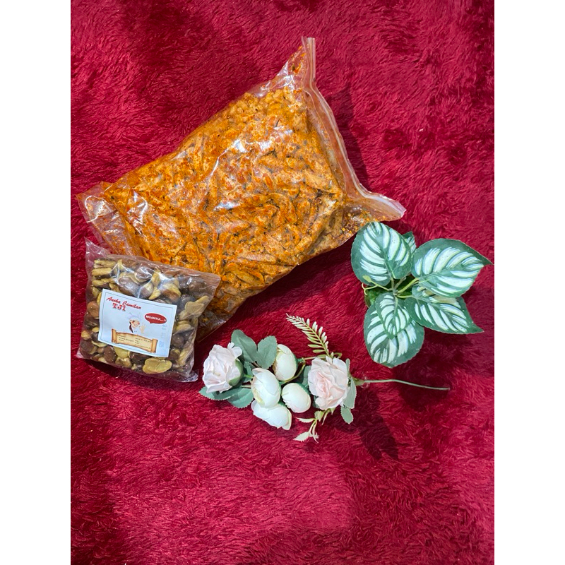 

PAKET MANTAP CIRENG PEDAS 1 KG DAN KACANG KULIT 1/4