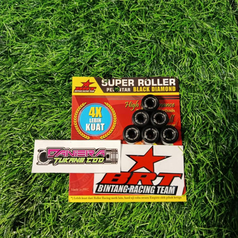 SUPER ROLLER BRT BLACK DIAMOND / V-BELT BRT MIO SPORTY/MIO SMILE/MIO SERIES
