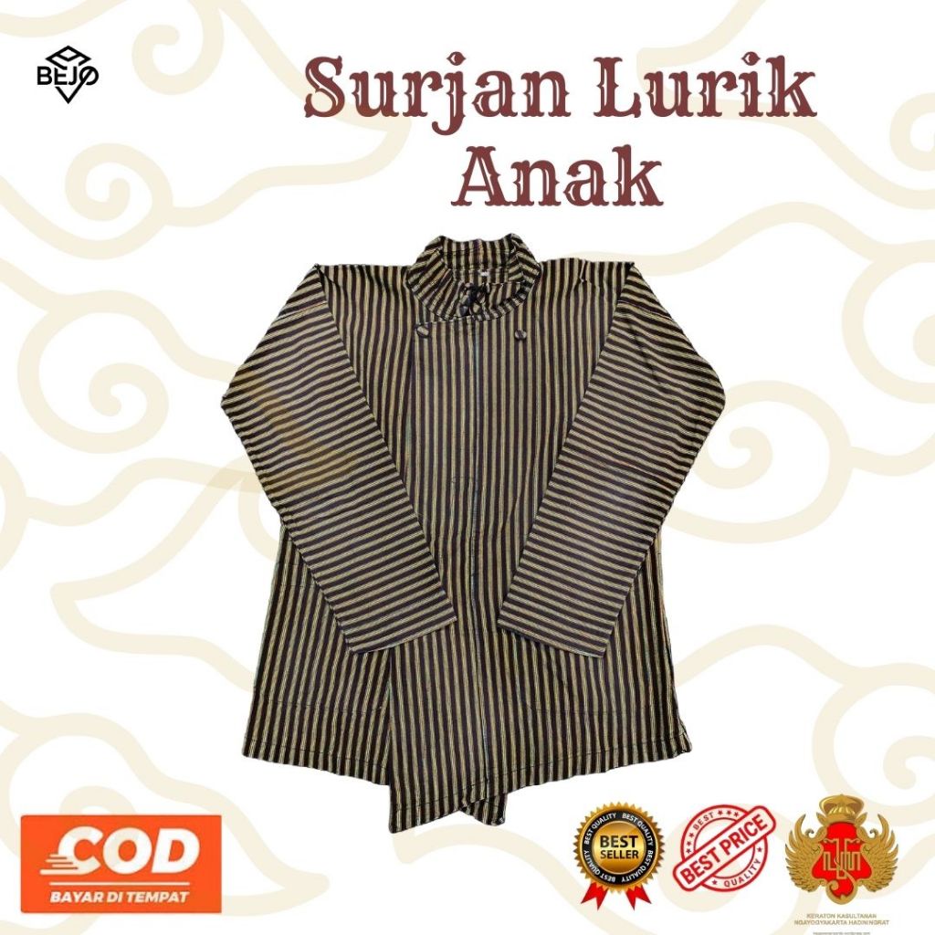 SURJAN LURIK ANAK /SURJAN LURIK KAMIS PON / SURJAN ANAK KUALITAS PREMIUM