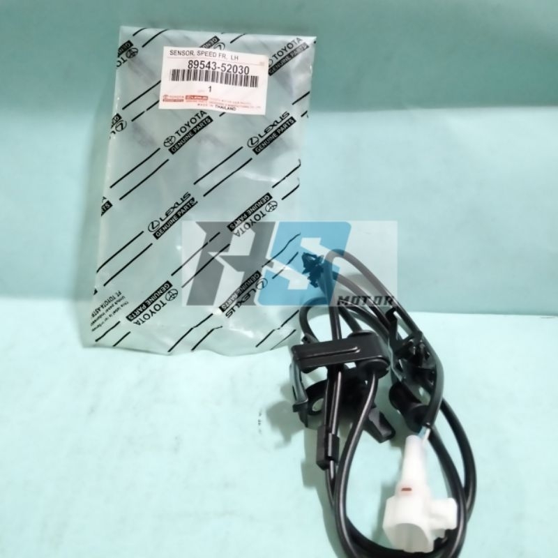 SENSOR SPEED DEPAN KIRI / SENSOR ABS LH FRONT TOYOTA YARIS BAKPAO VIOS GEN 2 89543-52030 ORIGINAL PA