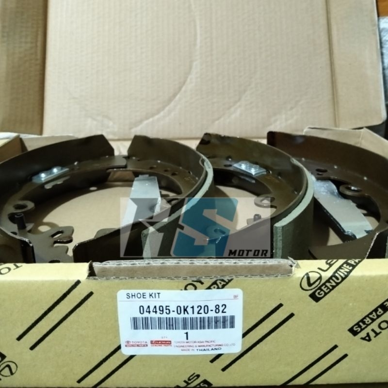 BRAKE SHOE KAMPAS REM BELAKANG MOBIL TOYOTA FORTUNER FORTUNER VRZ HILUX DC HILUX SC HILUX RANGGA 044