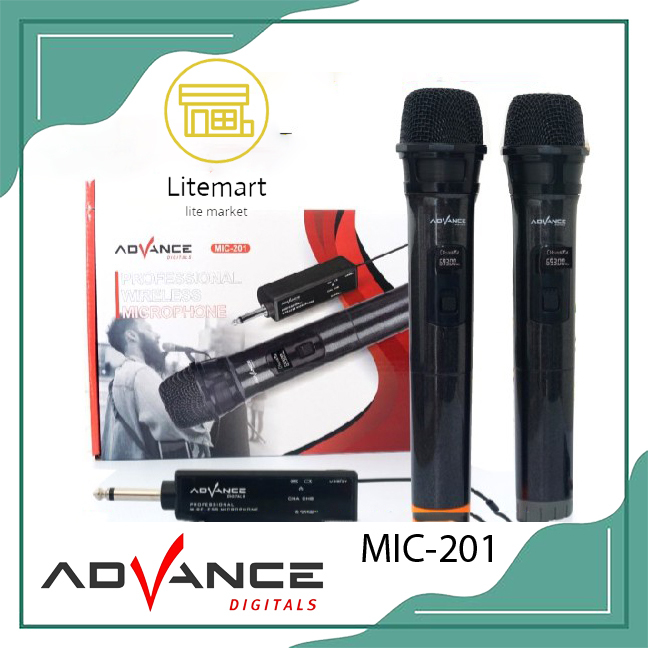 ADVANCE MIC WIRELESS MIC-201