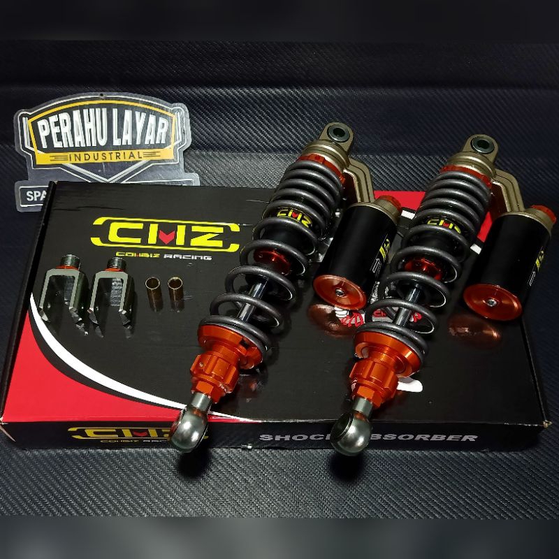 shockbreaker copy ktc hitam black as gold skok tabung as gold import cmz racing klik non fungsi rebo