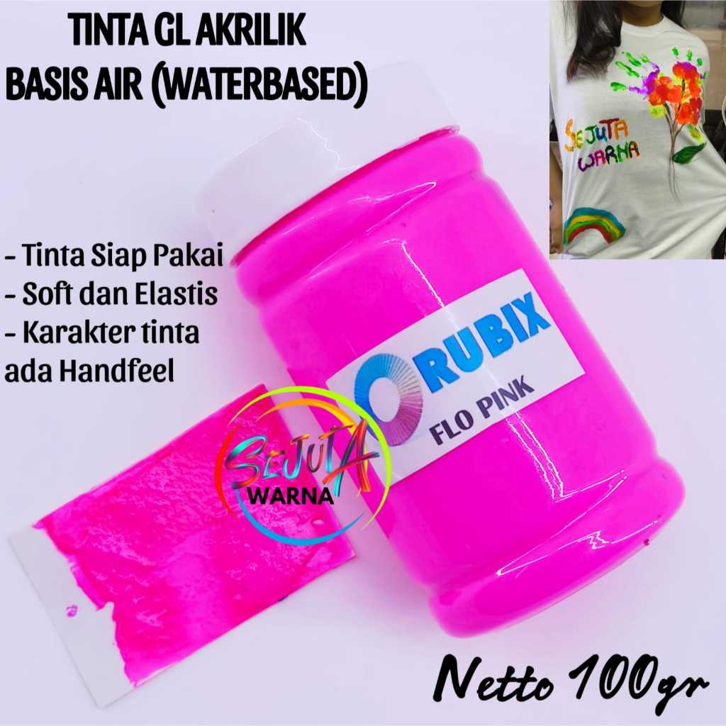 

TINTA RUBBER GL PASTA BASIS AIR CAT AKRILIK PINK STABILO FLO PINK 100GR