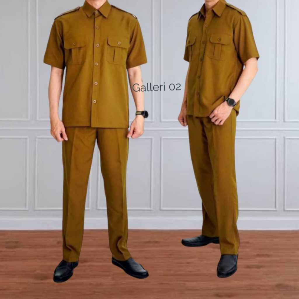 Seragam PNS GURU Pria Baju Seragam Asn Baju Guru Pns Terbaru