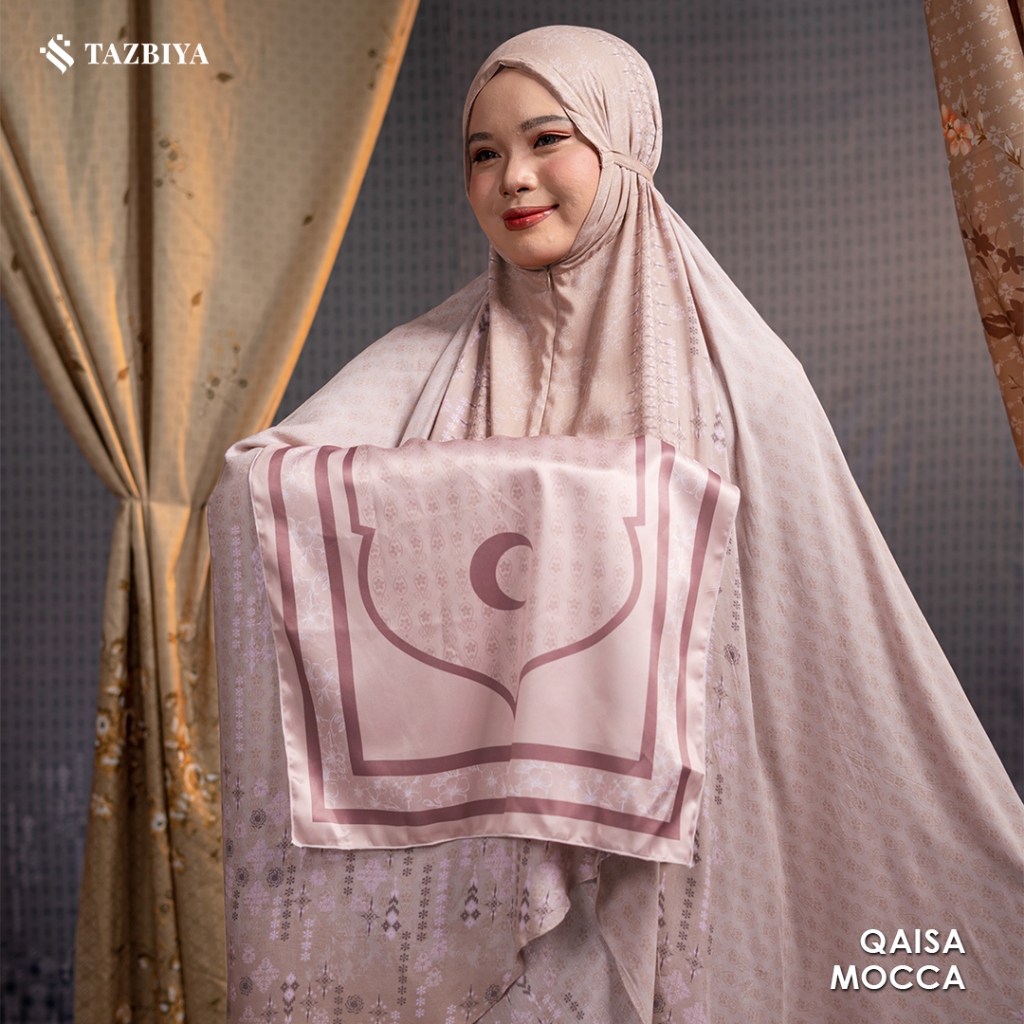MUKENA TAZBIYA QAISA SERIES | MUKENA RAYON DEWASA 2IN SET SAJADAH | MUKENA SAJADAH