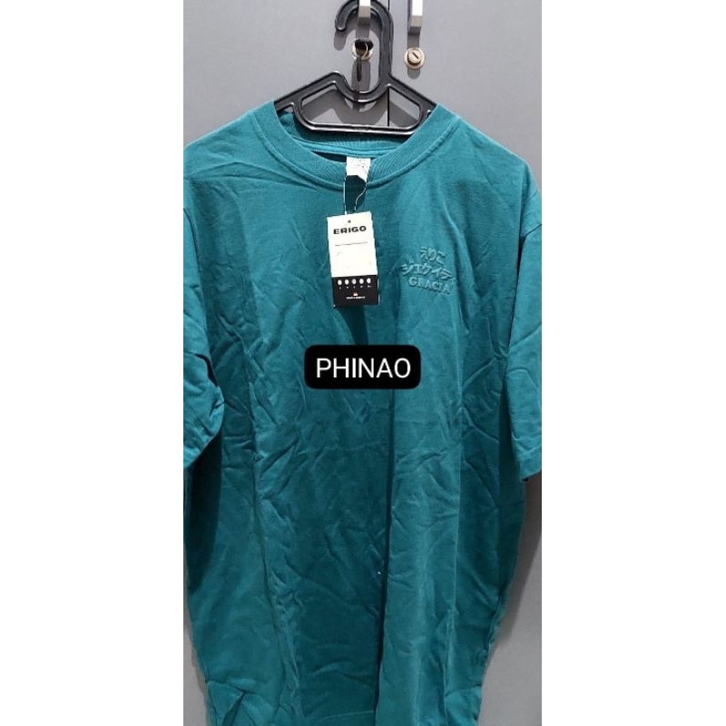 Kaos Unisex Erigo Tshirt Oversize | JKT48 Gracia Shade Spruce - L BONUS PC TANGO X JKT48