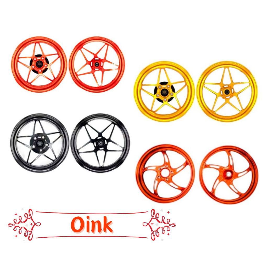 Velg King Speed Vario 125 150 PCX KINGSPEED Aluminium Forged Asli