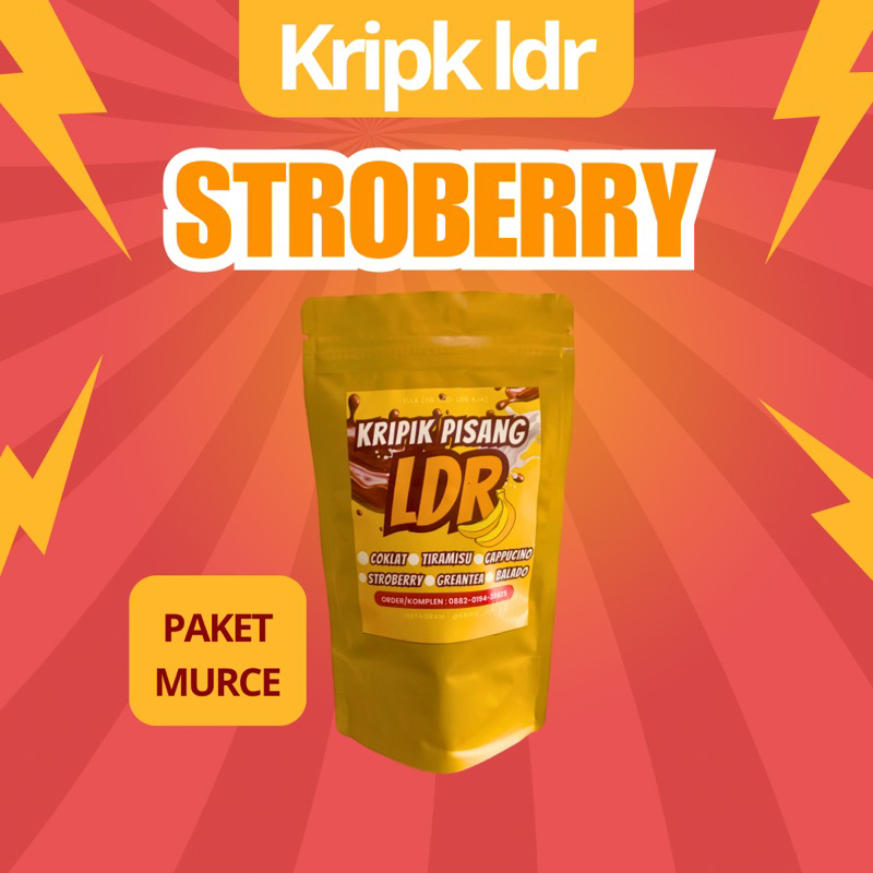 

KRIPIK LDR STROBERRY (35gr)