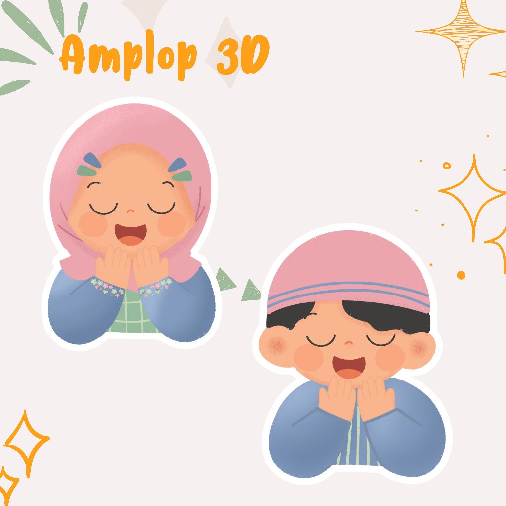 

Amplop 3D • Amplop 3D Lebaran • Amplop Unik