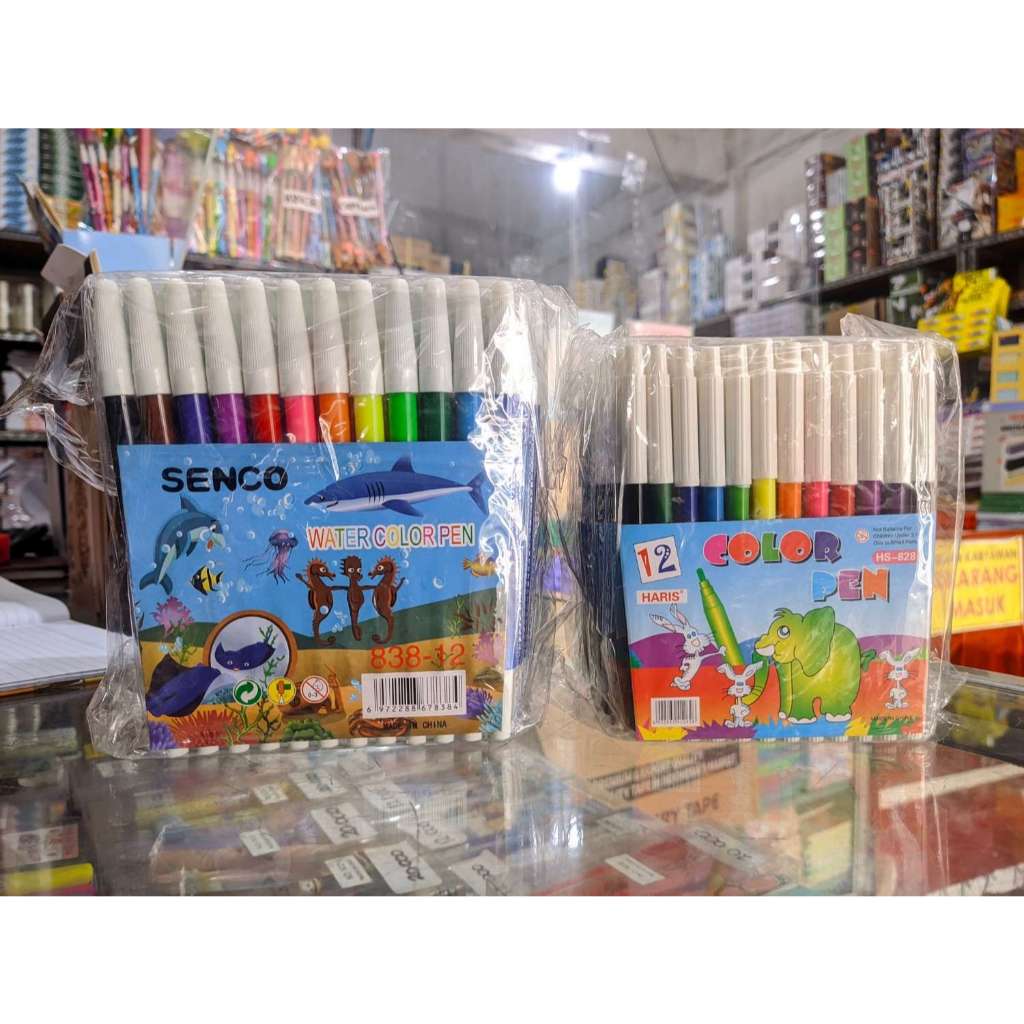 

Spidol 12 warna murah per ball (12 set)