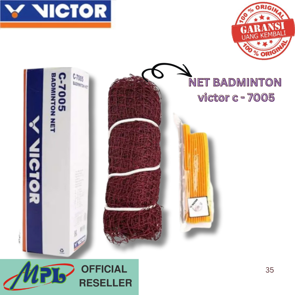New  Net Badminton Bulutangkis Victor C 7005 / Net Badminton