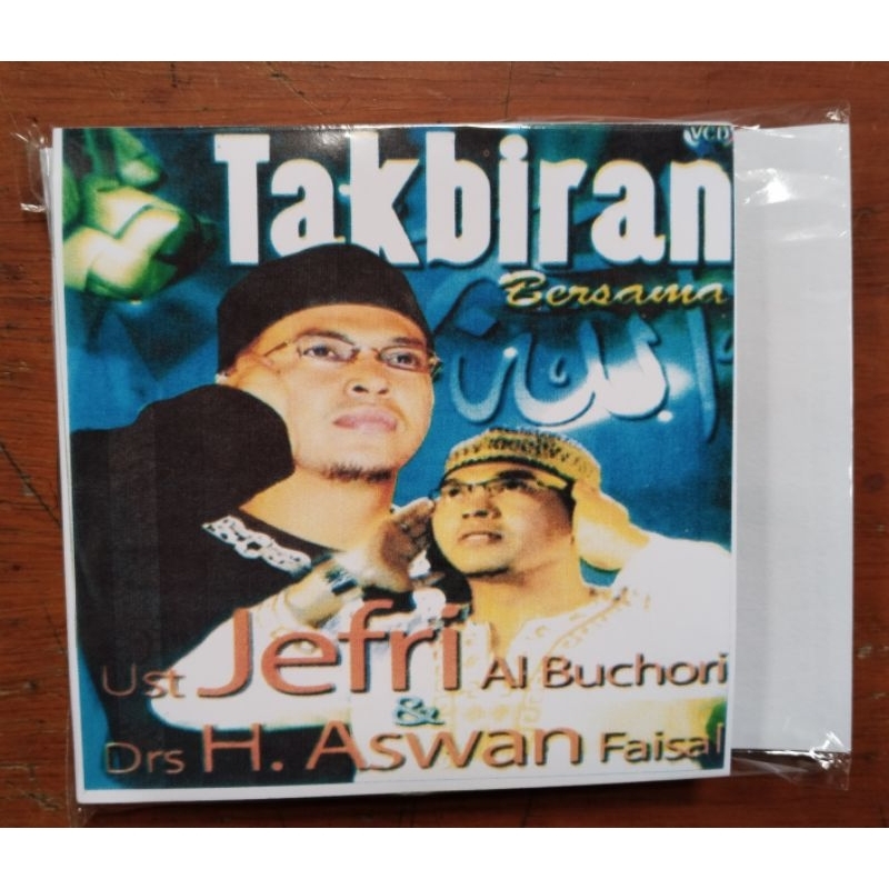 Kaset vcd  takbiran ustad Jefri Al Buchori