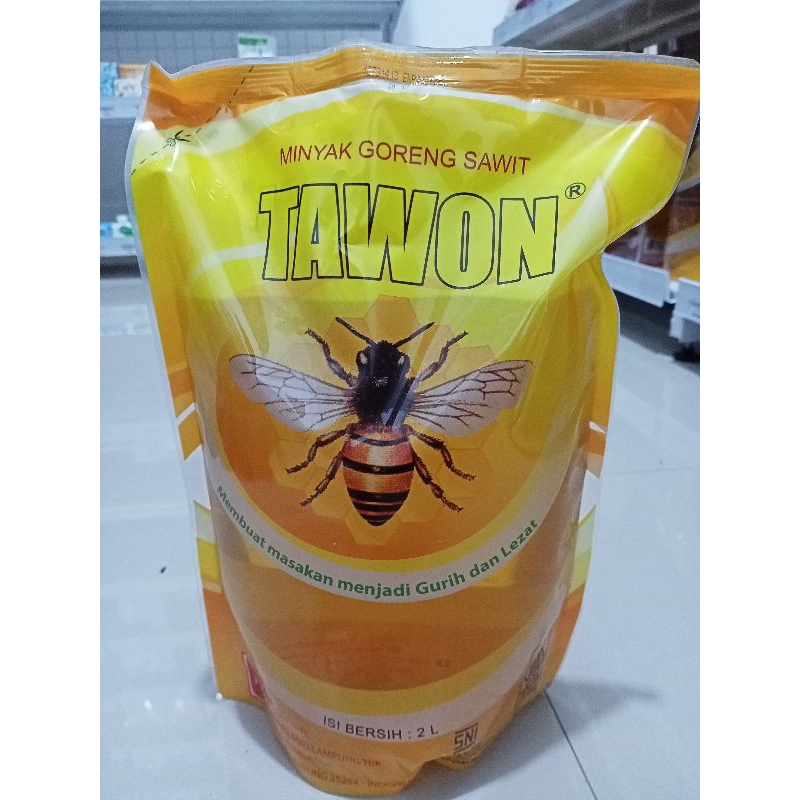 

minyak goreng tawon kemasan 2L